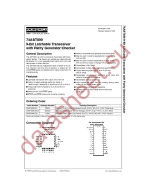 74ABT899CMSA datasheet  